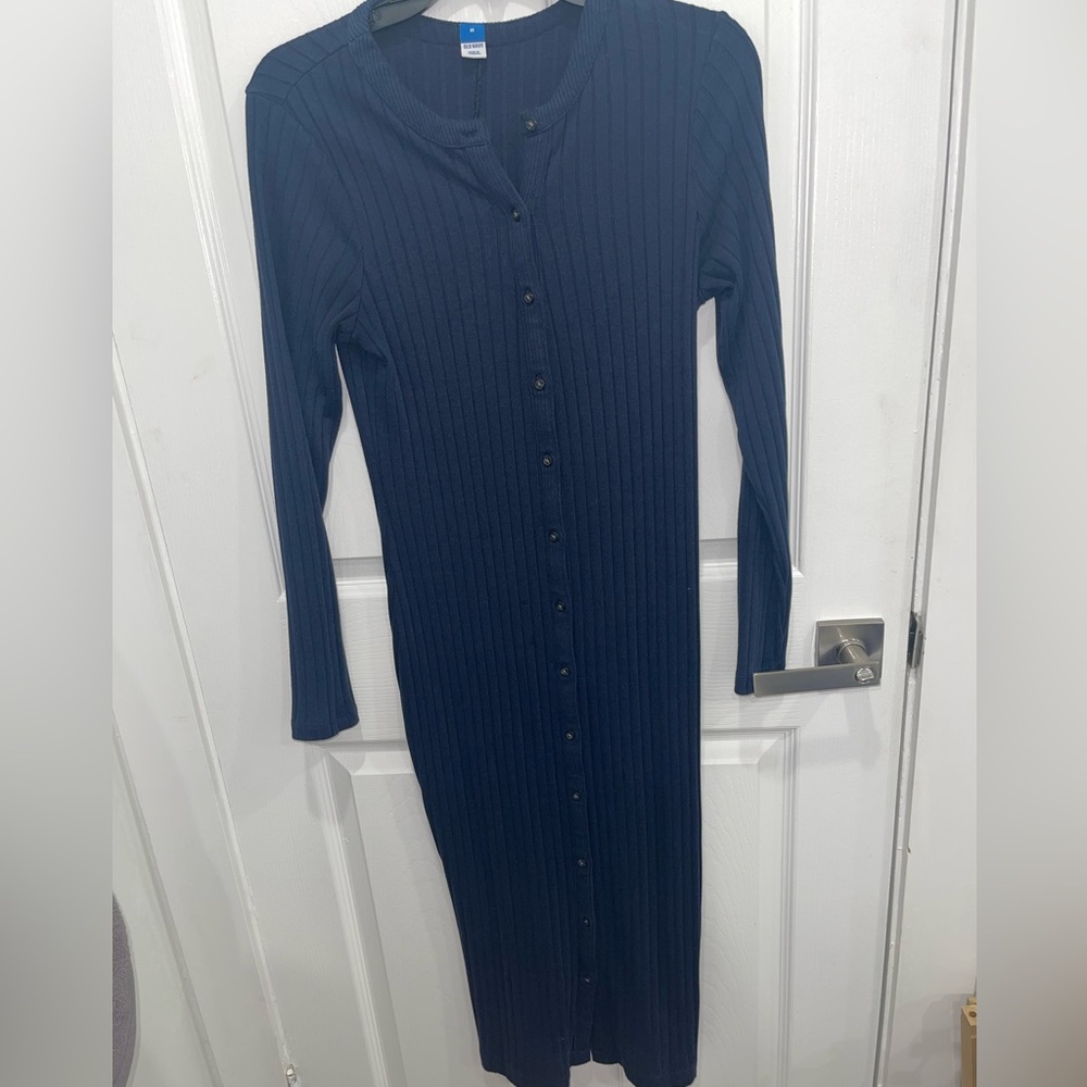 Navy blue dress